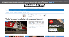 Desktop Screenshot of ligurianews.com