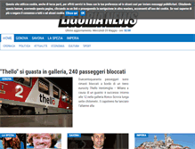 Tablet Screenshot of ligurianews.com